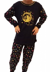 Dekliška pižama NIGHT SECRET art.M408032 št:4/6/8 Luna