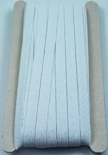 Elastika BELA,ČRNA od 4mm-80mm  10m in 25m NAVITJE!