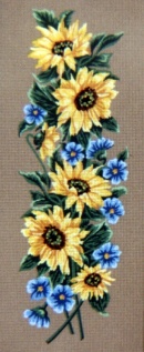 Gobelin art.18625 52cmX22cm šopek sončnic
