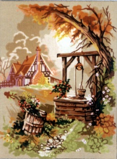 Gobelin art.40108 30cmX40cm vodnjak