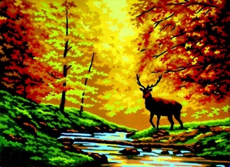 Gobelin art.40144 40cmX30cm jelen