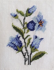 Gobelin art.43116.01 18cmX14cm zvončki