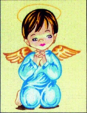 Gobelin art.43316.01 18cmX14cm angel Fant