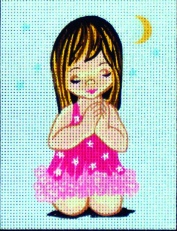 Gobelin art.43319.01 18cmX14cm angel Dekle