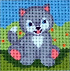 Gobelin art.44114.01 11cmX11cm lisica