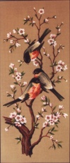 Gobelin art. H320 30cmX70cm tri ptice