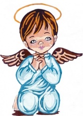 Gobelin G 14x18cm Angel v molitvi art.3.203