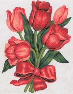 Gobelin G 14x18cm Tulipan art. 3.045
