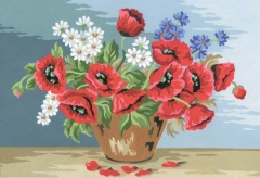 Gobelin G 30x22cm Šopek makov art.6.116