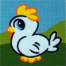 Gobelin L art.44121.01 11cmX11cm piščanec