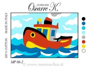 Gobelin s prejicami 15X10 cm art.P38070602