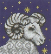 Gobelin s prejicami 15x15cm art.2109