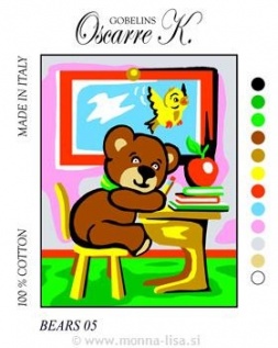 Gobelin s prejicami 18x14 cm art.P38072005