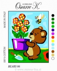 Gobelin s prejicami 18x14 cm art.P38072006