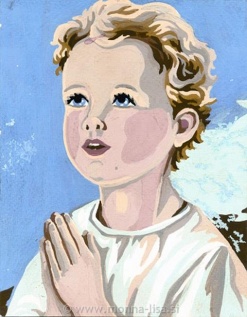 Gobelin s prejicami 18x14cm art.3221