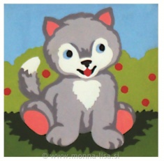 Gobelin s prejicami 22x22cm art.164500