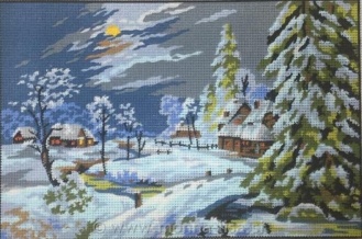 Gobelin s prejicami 30x22cm  art.6294