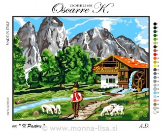 Gobelin s prejicami 51x39 cm art.P38071106