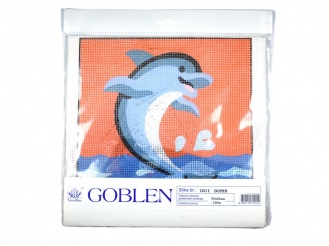 Gobelin s prejicami  art.1011 Delfin vel. 22x22