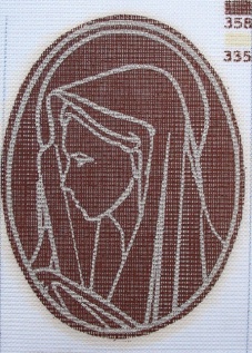 Gobelin s prejicami art.284 Mala maša vel.10x13 cm