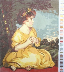 Gobelin s prejicami art.39 Čas miru vel.40x50 cm