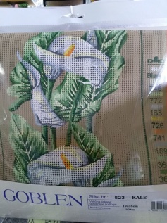 Gobelin s prejicami art.523 Kale vel.19x35cm