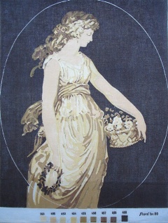 Gobelin s prejicami art.80 Flora vel.42x52 cm