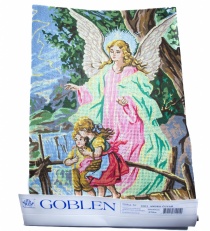 Gobelin s prejico art.1001 Angel čuvaj 35x50 cm UNITAS