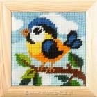 Gobelin z okvirjem in prejicami 10x10cm art.006706