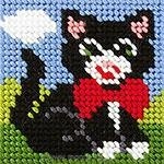 Gobelin z volno 10,5x10,5cm art.9632