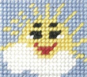 Gobelin z volno 11x13 cm art.009716