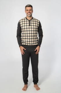 Moška pižama art. 1320 BOA siva