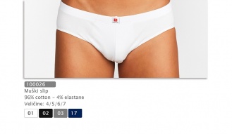 Moški slip art. 100026 NIGHT SECRET