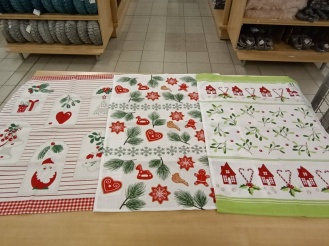 Novoletne kuhinjske krpe