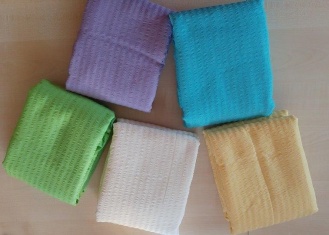 Prevleka za vzglavnik KREP-enobarvne 60x80cm 2-kosa