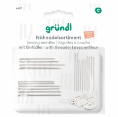 Ročne šivanke z vdevalcem 21/1 art.6687