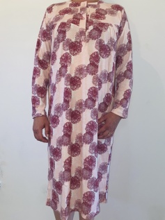 Ženska spalna srajca BOA dolg rokav art. 2084