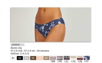 Ženski slip art. 200000 NIGHT SECRET