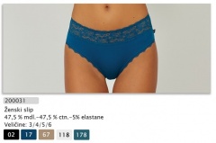 Ženski slip art. 200031 NIGHT SECRET ZADNJI KOSI!