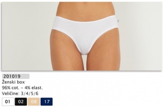 Ženski spodnje hlače art.201019 NIGHT SECRET